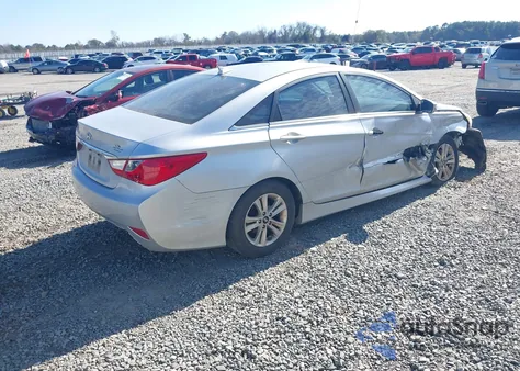 2014 Hyundai Sonata Gls from USA, damaged, VIN 5NPEB4AC4EH867153